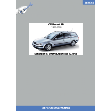 VW Passat B5 (96-99) Schaltpläne / Stromlaufpläne ab 10.1996 komplett