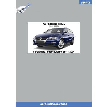 VW Passat B6 (04-10) Schaltpläne / Stromlaufpläne ab 11.2004 komplett
