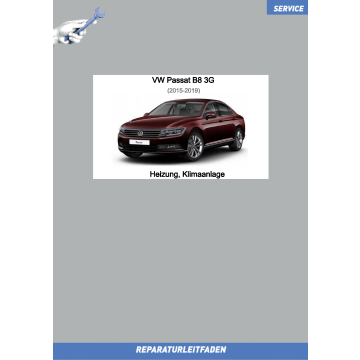 VW Passat B8 (14-19) Reparaturleitfaden Heizung, Klimaanlage
