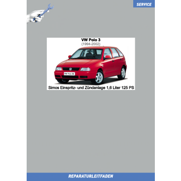 VW Polo 3 1994-2002 Reparaturleitfaden Simos Einspritz- und Zündanlage 1,6 Liter 125 PS