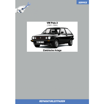 VW Polo 2 (81-94) Reparaturleitfaden Elektrische Anlage
