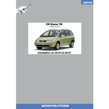 VW Sharan (95-97) Schaltpläne komplett 06.95 bis 09.97