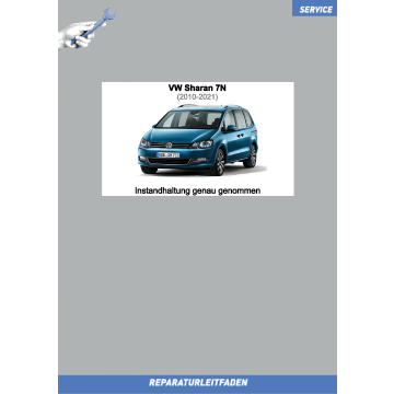 VW Sharan (10-21) Instandhaltung Service Wartung