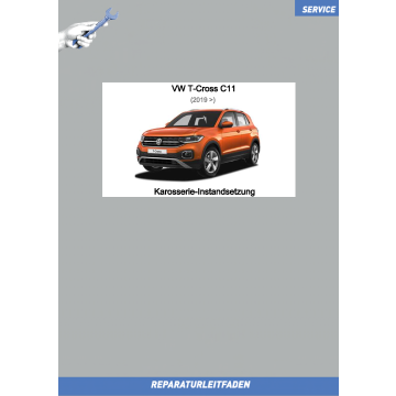 VW T-Cross C11 (19>) Reparaturleitfaden Karosserie Instandsetzung
