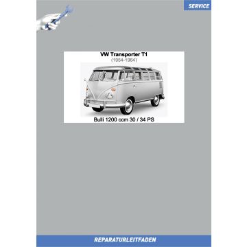 VW Bus / Transporter T1 (54-64) Werkstatthandbuch Bulli komplett