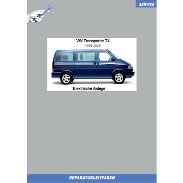 VW Transporter T4 (96-03) Reparaturleitfaden Elektrische Anlage