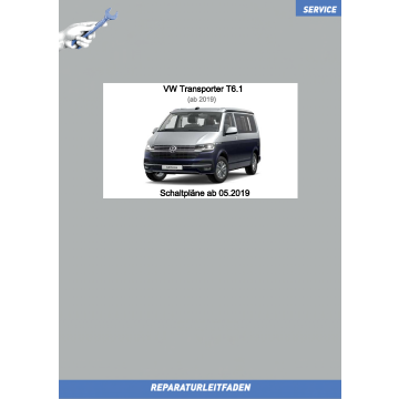 VW Transporter T6.1 (19>) Schaltpläne / Stromlaufpläne ab 05.2019