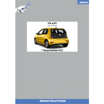 VW e-Up! (13-19) Reparaturleitfaden 1 Gang­ Getriebe 0CZ