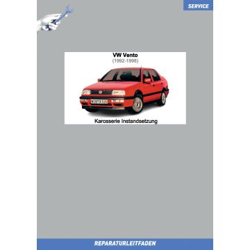 VW Vento (1992-1998) Reparaturleitfaden Karosserie Instandsetzung