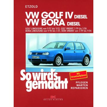 Golf IV / VW Bora 1,9 Liter Diesel Modelle (97-05) Reparaturanleitung So wird`s gemacht
