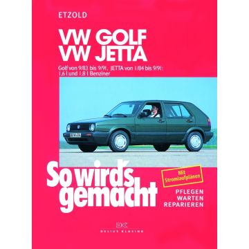 VW Golf II / VW Jetta (83-91) Benziner - Reparaturanleitung So wird`s gemacht