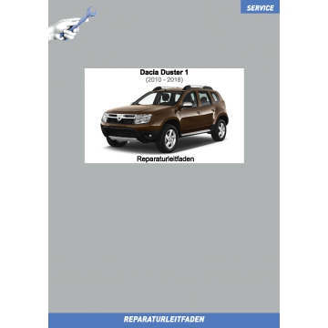 Dacia Duster (2010-2018) Reparaturleitfaden Wartung, Instandhaltung und Inspektion