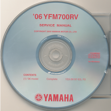 Yamaha YFM 700 RV (2006) Service Manual CD