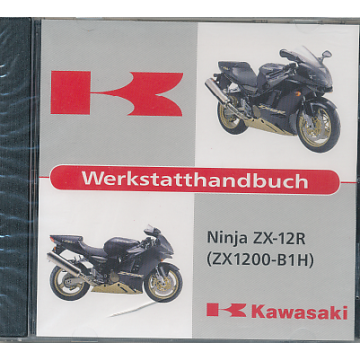 Kawaski Ninja ZX-12R (2002) Werkstatthandbuch CD