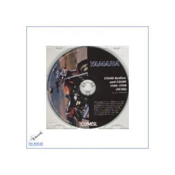 Yamaha YX600 Radian, FZ600 (86-90) - Reparaturanleitung auf CD