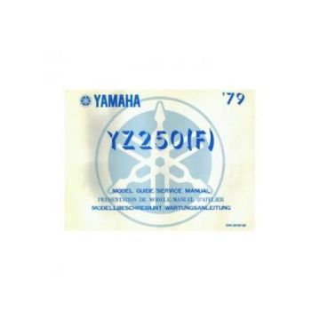Yamaha YZ250 (F) - Wartungsanleitung