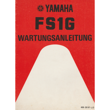 Yamaha FS 1 G  (1975) Wartungsanleitung