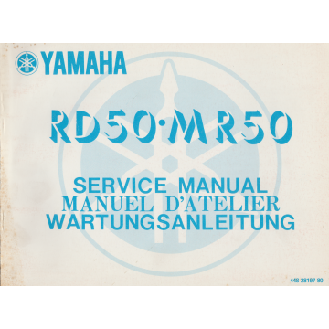 Yamaha RD50 MR50 (1981-1984) Wartungsanleitung