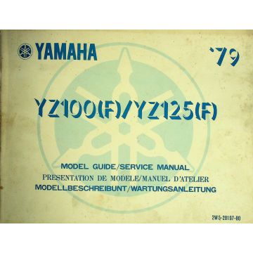 Yamaha YZ 100 (F) / YZ 125 (F) Wartungsanleitung/ Modellbeschreibung