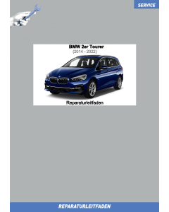 BMW 2er F45 (2014-2016) Werkstatthandbuch Fahrwerk und Bremsen