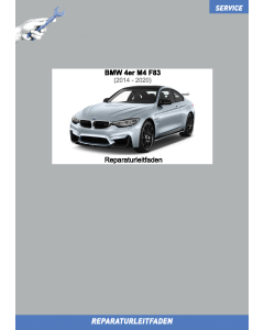 BMW 4er (13-16) - Fahrwerk und Bremsen - Werkstatthandbuch