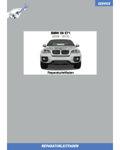 BMW X6 E72 (09-11) Automatikgetriebe - Werkstatthandbuch