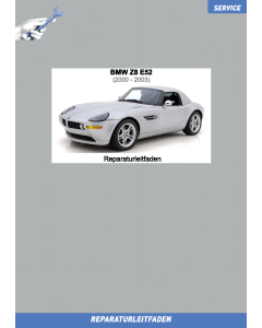 BMW Z8 E52 (98-03) Karosserie und Karosserieinstandsetzung - Werkstatthandbuch