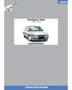 Ford Escort / Orion (90-01) Fahrwerk - Werkstatthandbuch