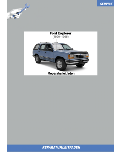 Ford Explorer (1990-1995) 4,0l V6 Motor - Werkstatthandbuch