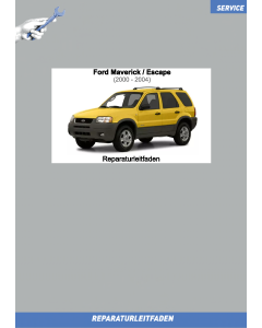 Ford Maverick (2000-2004) Werkstatthandbuch 4 Gang Automatikgetriebe CD4E
