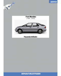 Ford Mondeo (1996-2000) Werkstatthandbuch Motor Mechanik 1,6 / 1,8 / 2,0 Liter Benziner