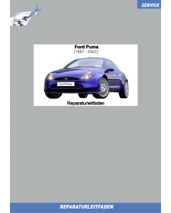 Ford Puma (1997-2001) Werkstatthandbuch Karosserie innen und außen