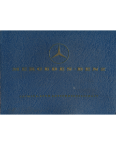 Mercedes LP / LAP 312 (1958) Ersatzteilliste / Spare Parts List