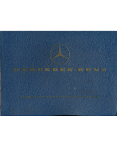 Mercedes L / LA 1920 (1965) Ersatzteilliste / Spare Parts List