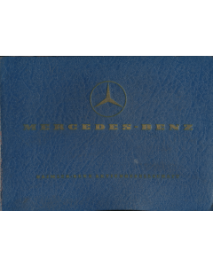 Mercedes 1418 - 338 (1970) Ersatzteilliste / Spare Parts List