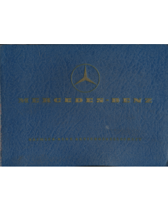 Mercedes LP 321 (1958) Ersatzteilliste Fahrerhaus / Cab Spare Parts List