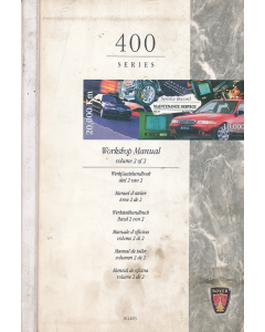 Rover 400 er Serie (95-99) Werkstatthandbuch Band 2