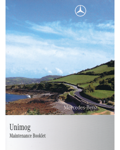 Unimog - Maintenance and Service Booklet