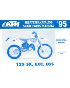 KTM 125 SX, MXC, EXC, EGS - Ersatzteilkatalog Chassis