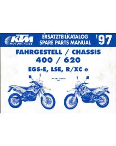 KTM 400 / 620 EGS-E, LSE, R7XC e - Ersatzteilkatalog Chassis