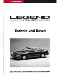 Honda Legend Coupe (95>) - Technik und Daten