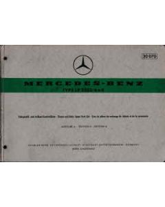 Mercedes LP 2223 / 6x4 - Fahrgestell- und Aufbau-Ersatzteilliste, Parts List