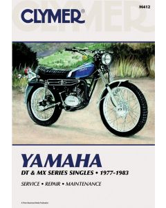 Yamaha DT&MX Series Singles (1977-1983) Repair Manual Clymer Reparaturanleitung