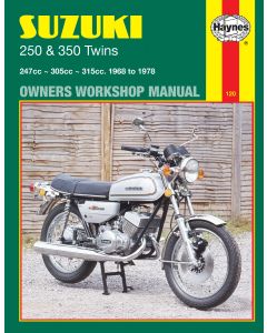 Suzuki Twins (1968-1978) Repair Manual Haynes Reparaturanleitung