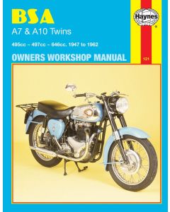 BSA Twins (1947-1962) Repair Manual Haynes Reparaturanleitung