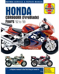 Honda Fireblade (1992-1999) Repair Manual Haynes Reparaturanleitung