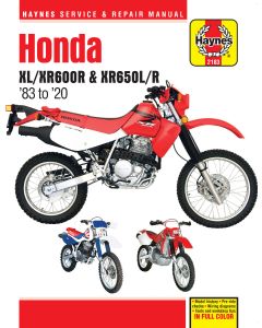 Honda XR600 (1983-2000) Repair Manual Haynes Reparaturanleitung