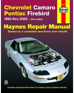 Chevrolet Camaro (1993-2002) Repair Manual Haynes Reparaturanleitung