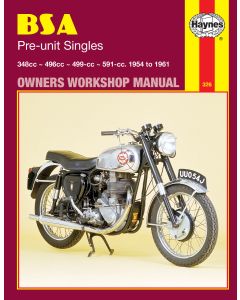 BSA Singles (1954-1961) Repair Manual Haynes Reparaturanleitung