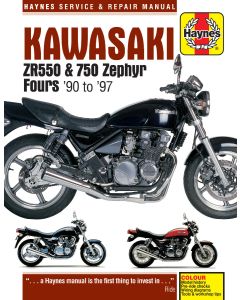 Kawasaki Zephyr (1990-1997) Repair Manual Haynes Reparaturanleitung